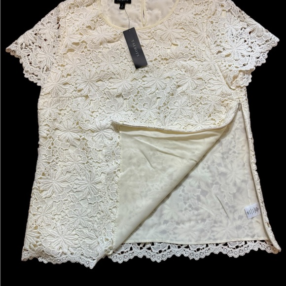 NWT Talbots Lace Shirt - Picture 5 of 8